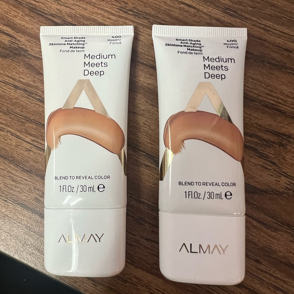 2 X Almay Smart Shade Anti-Aging Skintone Matching Makeup